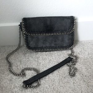 Faux Stingray Crossbody Bag